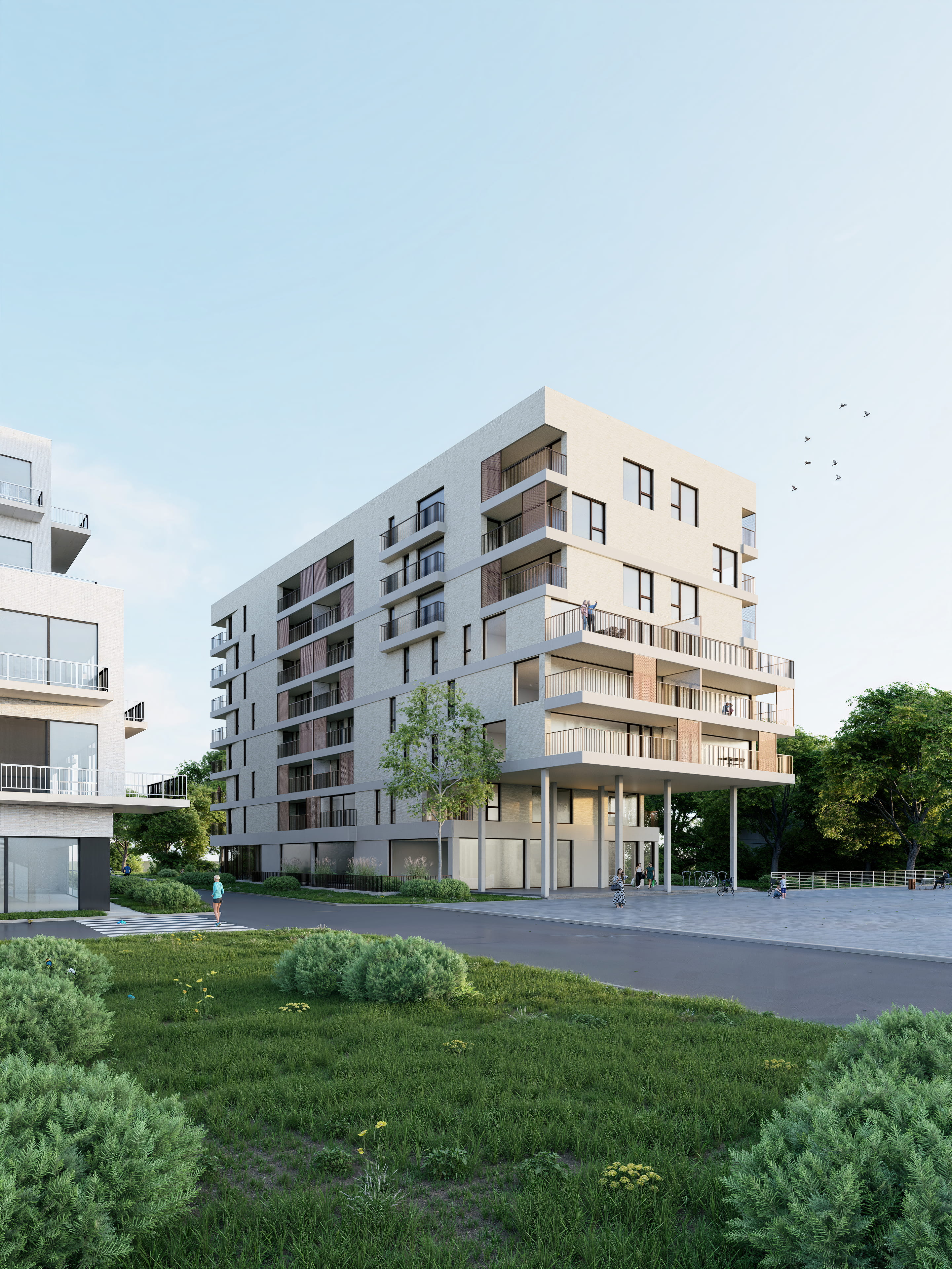 Villa Moderne side